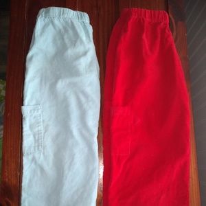 Smockadot kids cord pants